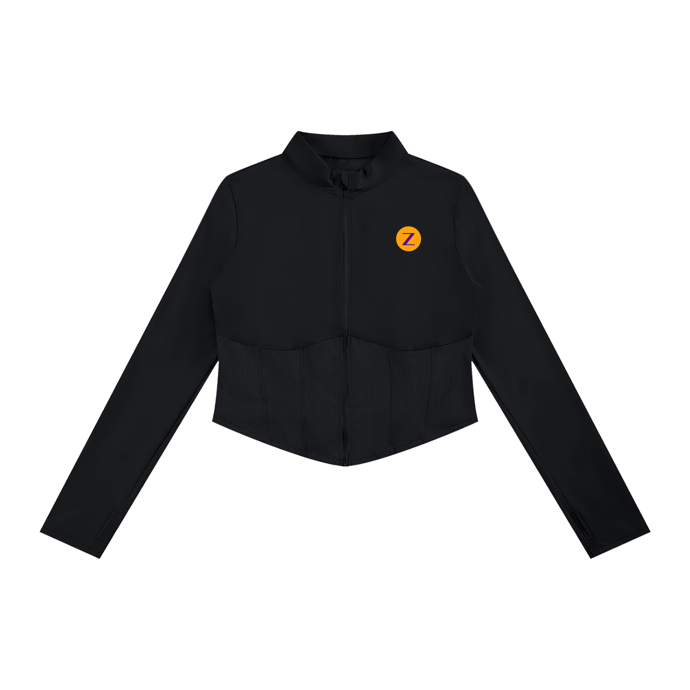 Women's Slim Fit Full-Zip Yoga Jacket