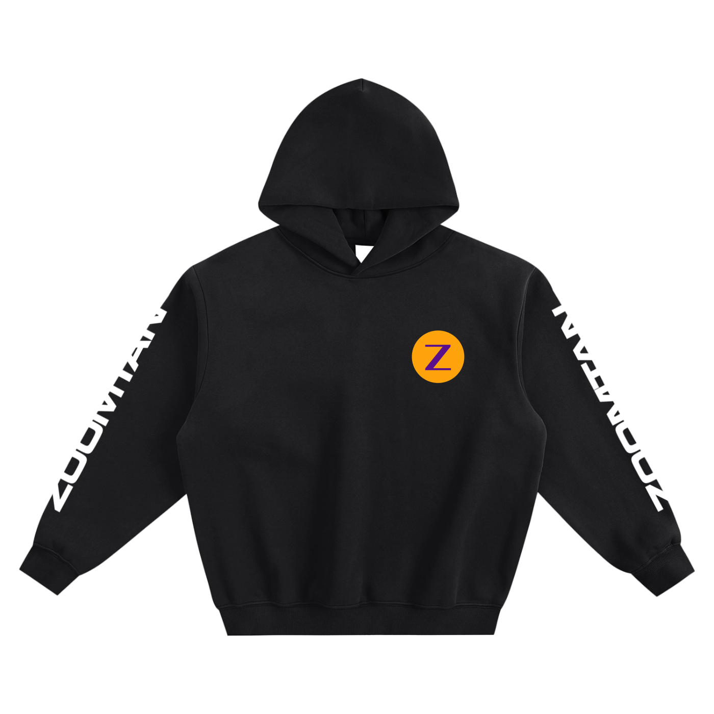 ZT Fleeced Boxy Hoodie
