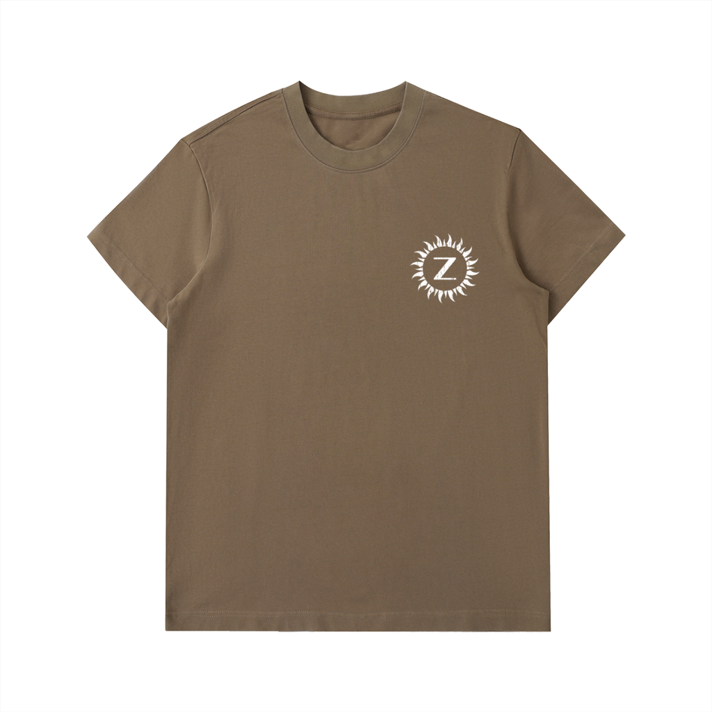 Zoom Tan Country Essential Heavyweight Cotton T-Shirt