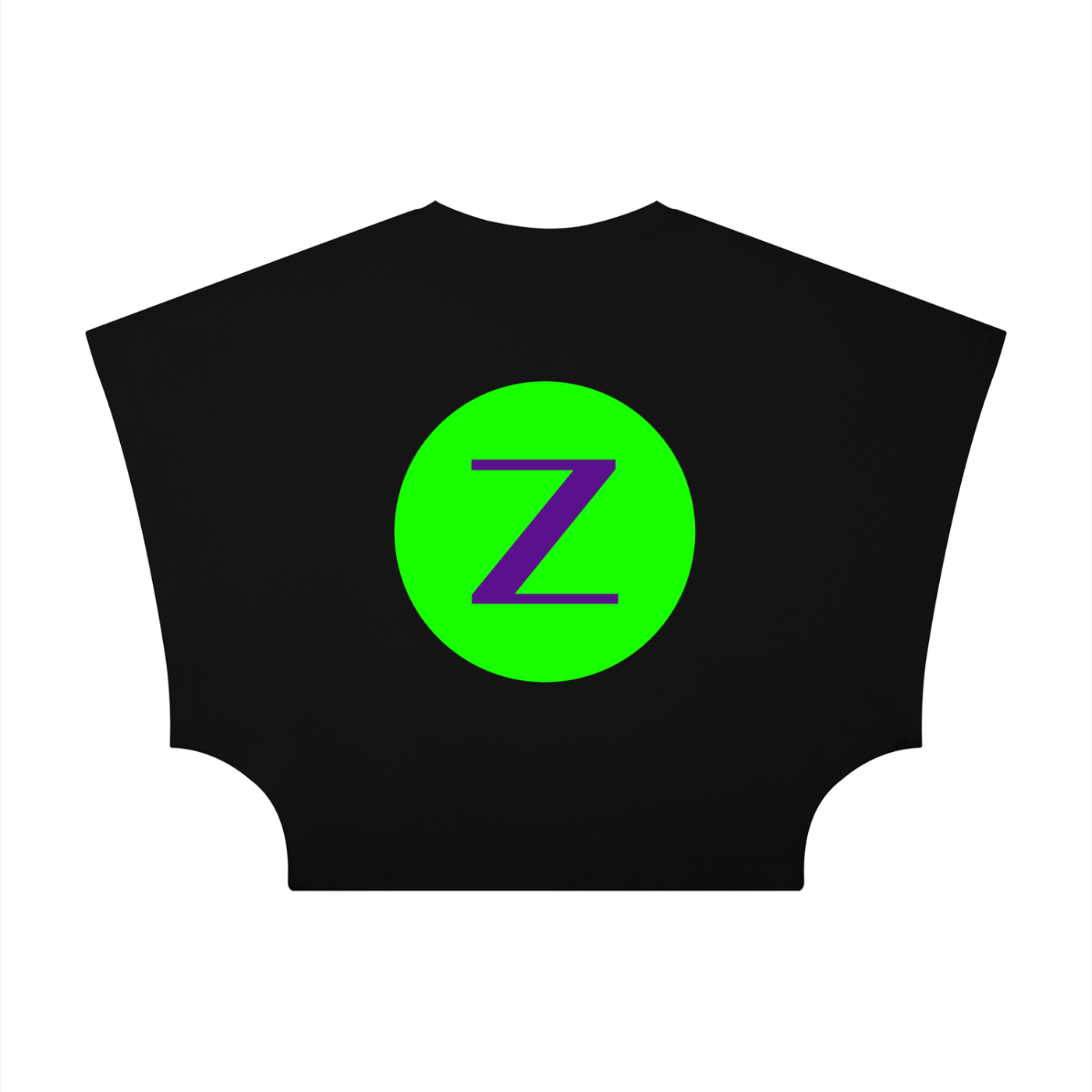 ZF Women's Cropped Dolman T-Shirt