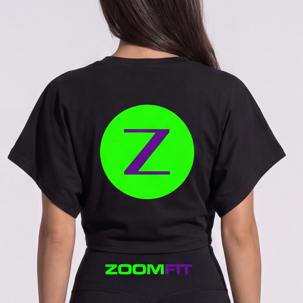 ZF Women's Cropped Dolman T-Shirt