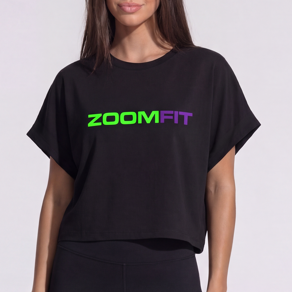 ZF Women's Cropped Dolman T-Shirt